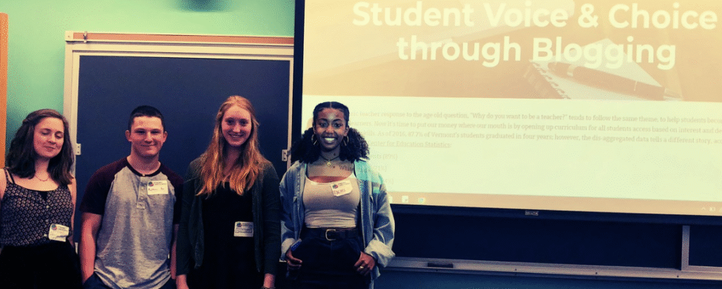Image of students presenting at Dynamic Landscapes conference