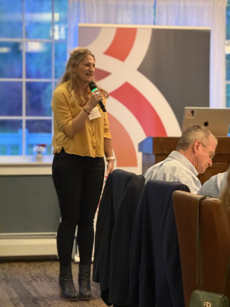 Photo of Julia Beerworth at the Annual Dinner